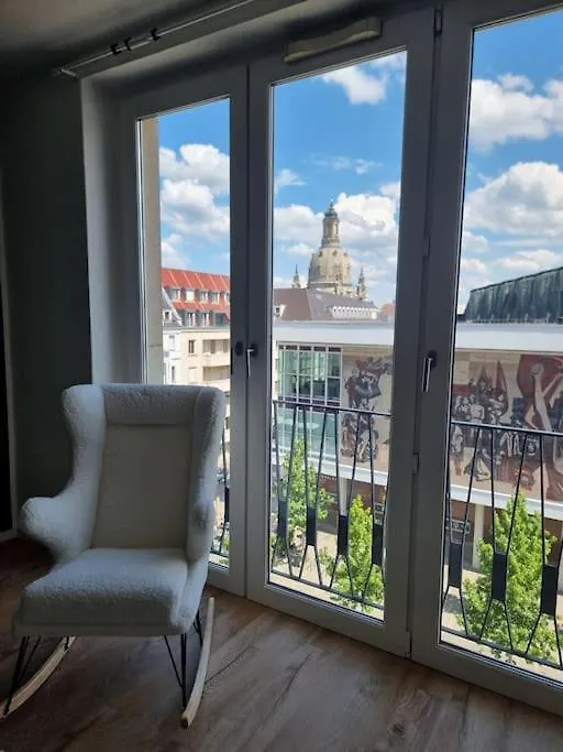 Altstadt-Oase Mit Traumblick Dresden Apartment